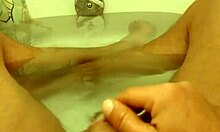 Amateurs Engage in Intimate Masturbation Sessions While Playing in the Bath