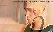 Petite teen with big tits experiences intense first night at the academy