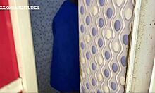 Angry Stepbro Fucks Ebony Stepsis Pussy Hard After Catching Her Peeking In Shower