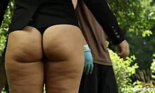 omg, me and my fatties totally dominating this submissive gardner, ya know?