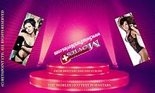 Hot Neighbor Lexxy Fucks Two Guys!