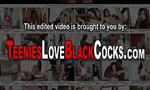 Young Babe Rides Monster Cock