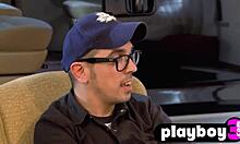 hot babe lauren and her friends posing totally naked after they striptease