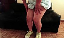 She Arrives in Miniskirt Feeling Horny