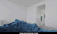 Petite Stepsister Angel Windell Teases Stepbrother for POV Happy Ending