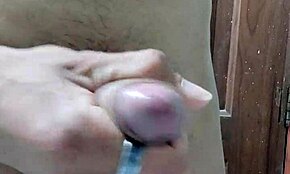 Young Man Spills Load in Mother-in-Law's Private Bathroom