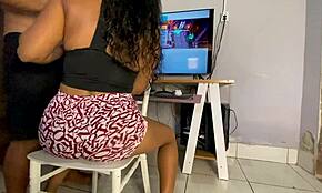 Neighbor's Girlfriend Learns More Than Video Games