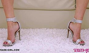 hey, check this pretty brunette touching herself at casting audition