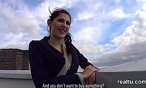 This Czech teen got seduced at the supermarket. Then, she’s pounded hard in POV style!