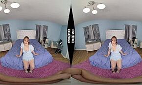 rebecca vanguard finds a place to lay in virtual reality