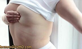 Teen Mormon Girl Feels Intense Pleasure Masturbating Alone