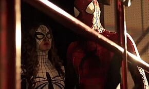 Spiderman XXX parody with Dani Daniels in steamy scene 4