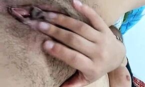 Latina With Big Tits Gets Fingered And Worships Ass