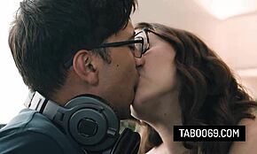 Innocent Stepsister Leana Lovings Feels Deep Desire as Stepbrother Penetrates Her Wet Pussy with Raw Emotion