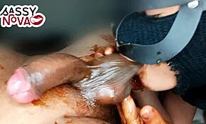 Hej älskling, vill du slicka chokladsås från min kuk i jul?