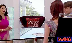 Tvswing Amateurs Strip and Rip Clothes in Wild Group Swingers Action on Season 5