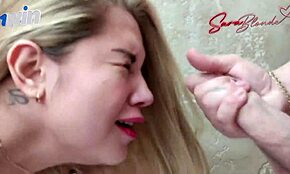 Sara Blonde Takes on 3 Cops for Jail Escape with Double Penetration - Sara Films