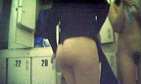 Hidden Cam Captures Amateur Pussies in Changing Room