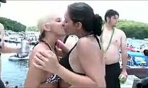 Hey, Wanna See These Boat Girls Drink and Dance Wildly?