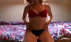 Why is this skank thinking about porn while stripping?