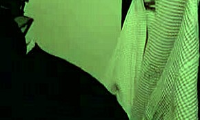 tempting brunette in lingerie fulfills his nasty sex fantasies