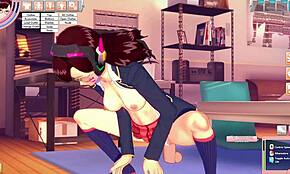 OH MY GOD, D VA GETS FUCKED IN THE ROOM!