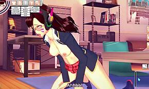 OH MY GOD, D VA GETS FUCKED IN THE ROOM!