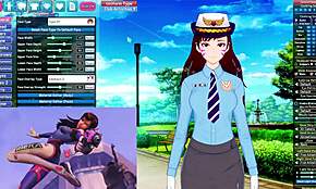 OH MY GOD, D VA GETS FUCKED IN THE ROOM!