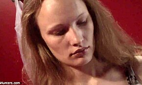 Hidden Cam Catches Blonde Beauty Changing into Bikini in Secret Room