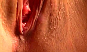 Is Redhead Amy Ried teasing her wet pussy by the fireplace?