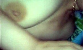 Damn, chubby wife bangs her pussy with a wine bottle!