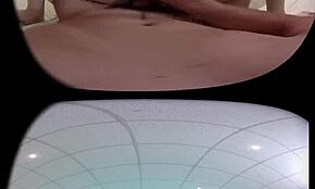 WICKY SWIMS OUT OF POOL FOR MOUTHFUL BLOWJOB