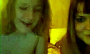 Aroused sweeties showing their big tits on Omegle, so hot! 😍