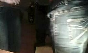 Three Happy Friends Have Fun In A Home Made Clip