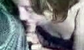 Ravishing Amateur Slut Blows Dudes Hard Penis On Sofa