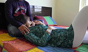 Indian gf and bf nail the hottest doggystyle after steamy kisses. Your Priya loves it rough!