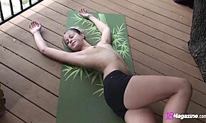 Beautiful American Coed Aston Richards in Private Moments Compilation