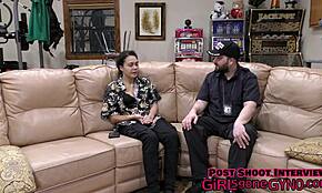 Latina Mara Luv stunned by neighbor Doctor Tampa in first gyno exam