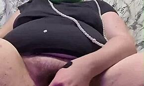 Fat Squirting Milf in Gblnmmmy Clipshow Seizing Control with Toys