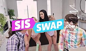 Sislovesme - Seductive Teen Rubs Juicy Twat