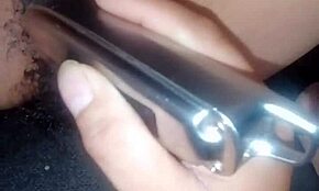 Girlfriend gets bold anal depilation for porn casting