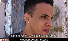 Straight Latino Participates In Paid Riding Activity