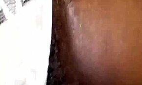 Drilling that wet ebony pussy with pants on? So naughty! 😏