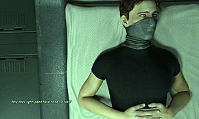 Man, I’m so horny, cyberpunk blonde rides friend’s face with anal play