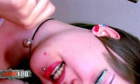 Ever seen a young Spanish teen try first anal on video?