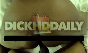 Thick chocolate ass takes monster cock backshots in juicy doggystyle.