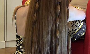 Yoga teacher exclaims, 'Relax with my monster cock handjob!'