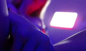 swedish teen teases with creamy pussy in messy homemade close-up