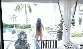 Young Couple Fucking with Blowjob POV