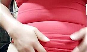 Hey, sexy chubby sends porn to stepbrother and seduces him for house sex